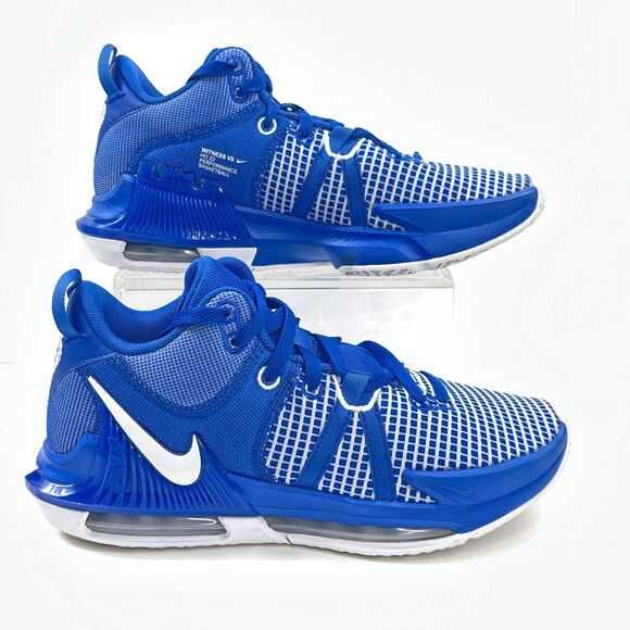 Nike LeBron Basketball Shoes Witness 7 TB Game Royal Mens 8 Blue DZ3299-400
